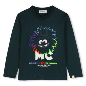 T-shirt manica lunga con ricamo