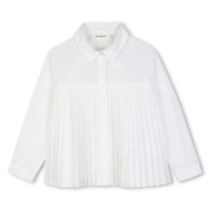 Camicia plissettata sul davanti