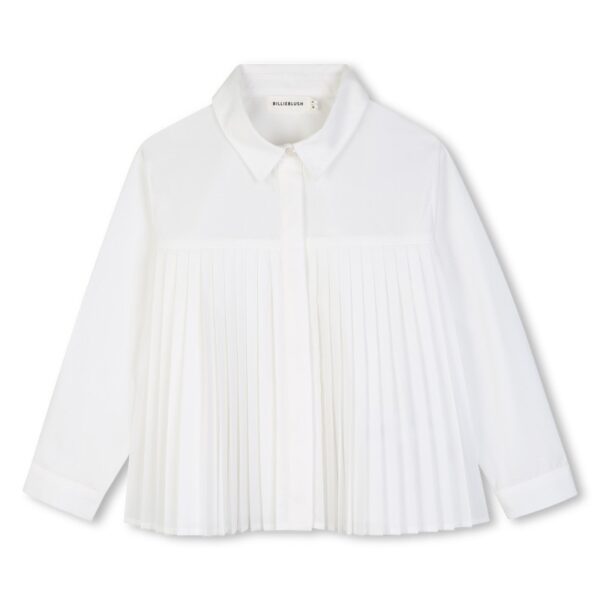 Camicia plissettata sul davanti