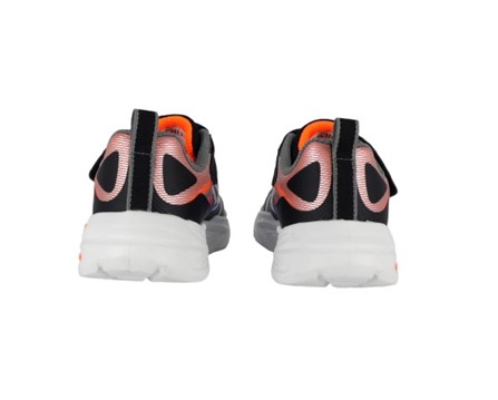 744E884065A20AEE3A4DA0A653DE6AFB_ Scarpa ginnica con finti lacci e velcro con led