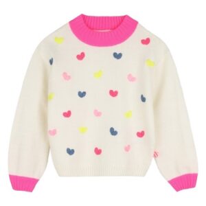 Maglione con cuoricini