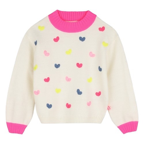 Maglione con cuoricini