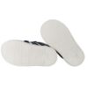 Sneaker primo passo in pelle e camoscio con velcro