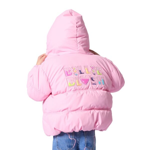 A9C2832797EB13A4D5B7108DB936FDEE_ Giubbotto con logo sul retro, zip e cappuccio