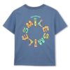 T-shirt mezza manica con stampa sul retro
