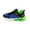 AC1AB5A3041362AC0ECE3CD3E6ACD22C_ Scarpa ginnica con finti lacci e velcro con led