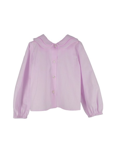 BD7CD4BE76CE6E9D87AF42AA05DD872B_ Completo camicia doppio colletto e gonna con fiori ricamati