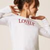 T-shirt in jersey con stampa logo