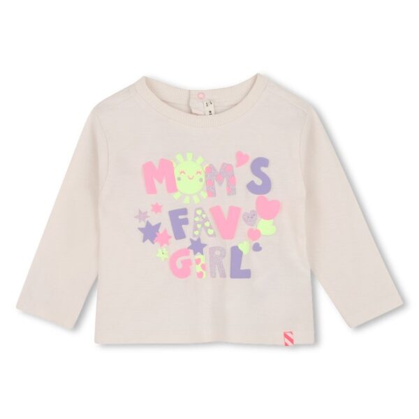 T-shirt manica lunga con stampa
