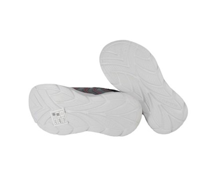 E4873DAC8110BB4D6A299669E8914120_ Scarpa ginnica con finti lacci e velcro con led