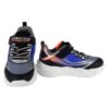 F956D60E2EAB17B921F5FA3E1B270646_ Scarpa ginnica con finti lacci e velcro con led