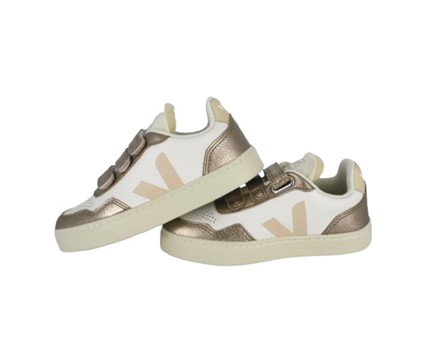 031C63F45C9A147B85565810A4018AFC_ Sneaker in pelle laminata con triplo velcro