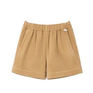 Short in velluto a costine