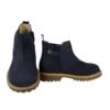 077A44EC685C0165A99F5BF75B3474B7_ Stivaletto in camoscio con elastico laterale e zip
