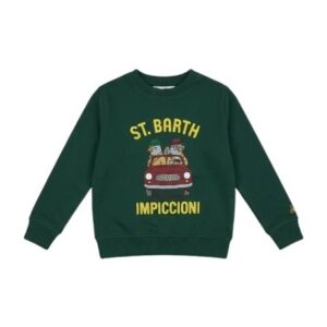 Felpa con stampa impiccioni