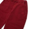 Pantalone vita elasticizzata con logo ricamato