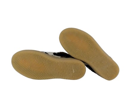 Sneaker in cavallino con lacci