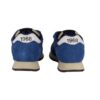 Sneaker bassa in camoscio e tessuto con velcro e lacci