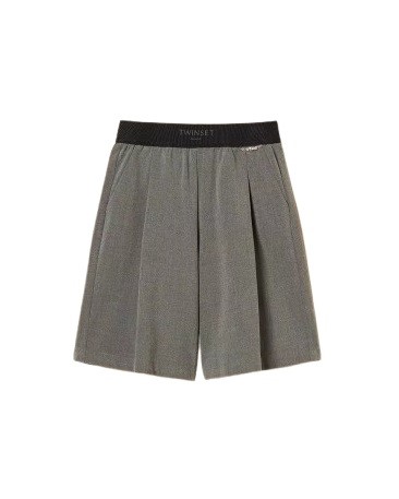 Bermuda con elastico logato
