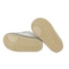 Sneaker primo passo in pelle con doppio velcro
