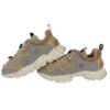 1455AE1F98019D80AAD717B2F0D6E44E_ Sneaker in tessuto ed eco pelle con lacci elastici