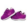 194120CC0611092050F68B8EFAD671C2_ Sneaker bassa in camoscio e tessuto con doppio velcro