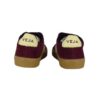 Sneaker in pelle scamosciata con doppio velcro