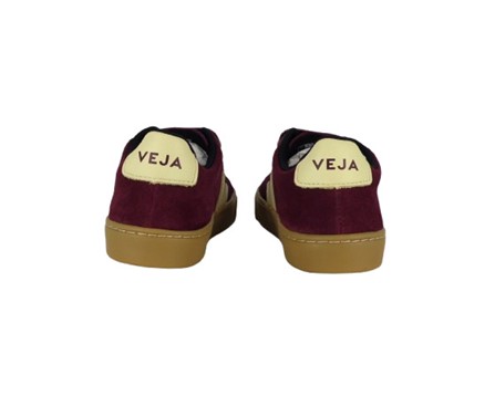 Sneaker in pelle scamosciata con doppio velcro