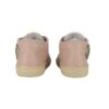 Sneaker primo passo in pelle con doppio velcro