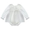 Vestito con coulotte con dettagli in pizzo