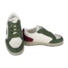 Sneaker in ecopelle con lacci