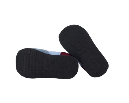 2C15441107E70D607C0BE7D283C83D8A_ Sneaker bassa in camoscio e tessuto con doppio velcro