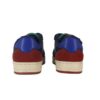 Sneaker in eco pelle e camoscio con doppio velcro