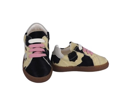 332068D624EDB9A7B0711E880C988FFA_ Sneaker in cavallino muccato con lacci