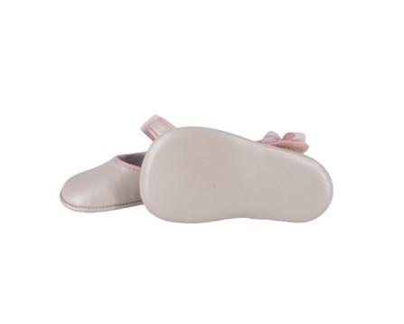 Ballerina culla in pelle