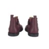 Stivaletto in pelle con elastico e zip