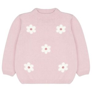 Maglione con fiori