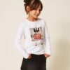 T-shirt manica lunga con stampa