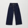 Pantalone in denim gamba ampia