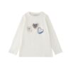 T-shirt manica lunga con stampa cuori