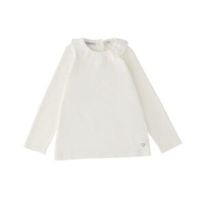 T-shirt manica lunga con colletto