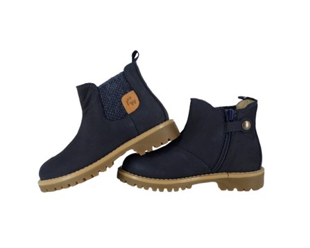 4697E4D3FCC4FEE1D8A2C03C18116B5D_ Stivaletto in camoscio con elastico laterale e zip