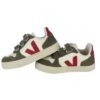4706EBF95B5159E8EE94A8248E850BE4_ Sneaker in pelle e camoscio con triplo velcro