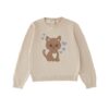 Maglione in cotone con gattino