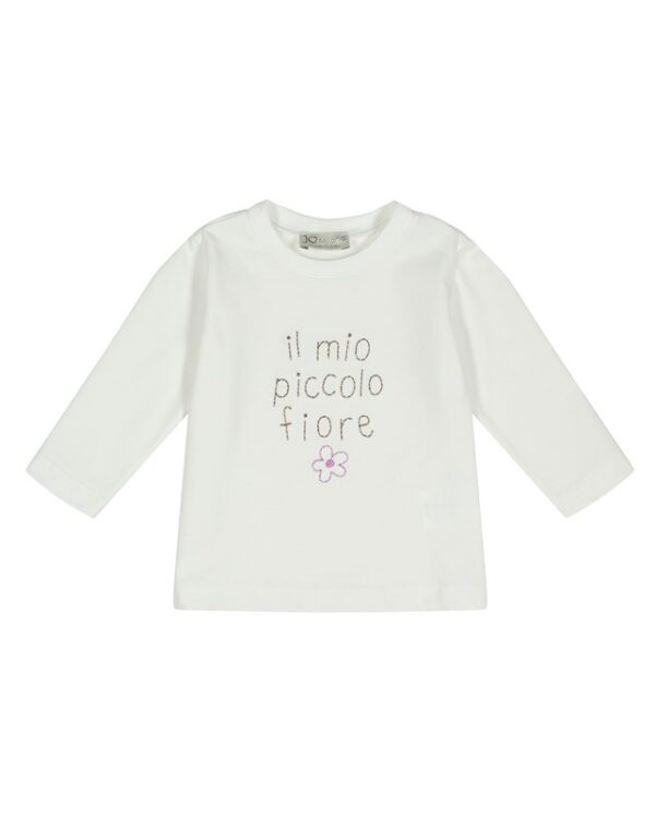 Completo t-shirt con salopette a quadri