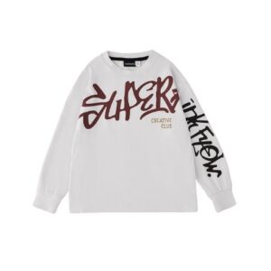 T-shirt manica lunga con stampa