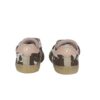 Sneaker primo passo in camoscio con doppio velcro