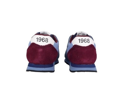 50AB00FA494F9CF4B34D618C7731AC27_ Sneaker bassa in camoscio e tessuto con doppio velcro