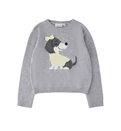 Maglione con cagnolino