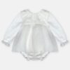 Vestito con coulotte con dettagli in pizzo
